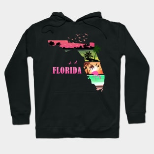 Florida Sunset Summer Hoodie